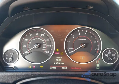 2013 BMW 328I xDrive из США, поврежденный, VIN WBA3B5C59DF597032